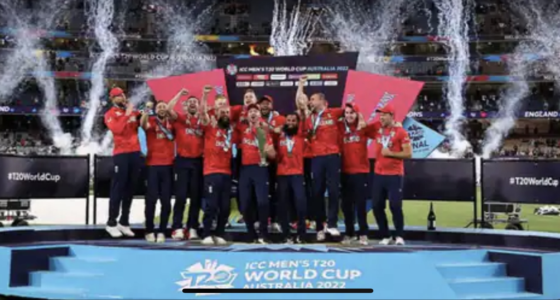टी20 विश्व कप 2022 पर इंग्लैंड का क़ब्ज़ा