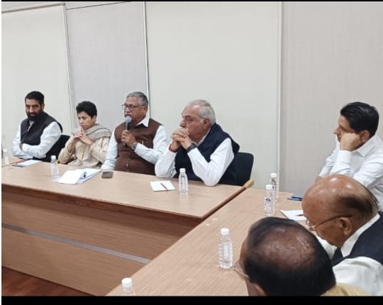 भारत जोड़ो यात्रा की तैयारियों में जुटी हरियाणा कांग्रेस, दिल्ली में हुई अहम बैठक