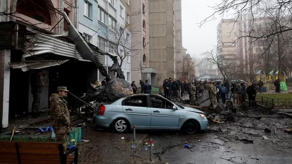 Ukraine helicopter Crash:  गृह मंत्री समेत 16 की मौत