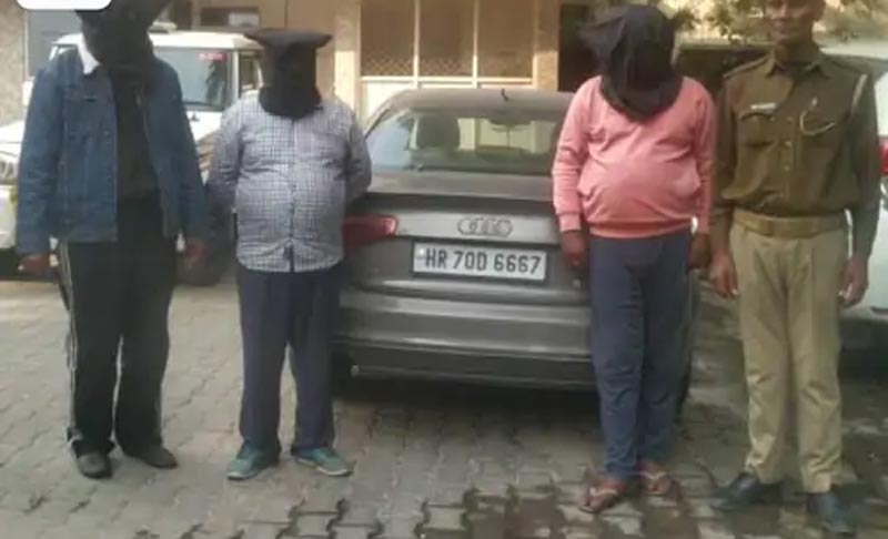 Ghaziabad: दोस्त के साथ मिलकर चोरी की खुद की ऑडी कार ,जानें  कैसे