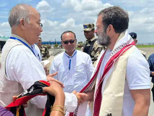 Manipur: जनता का दर्द जानने को हिंसाग्रस्त चूराचांदपुर पहुंचे राहुल