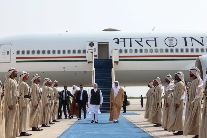 UAE में पीएम मोदी का ऐसे हुआ जोरदार स्वागत, भारत को ये होंगे फायदें