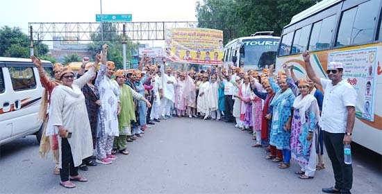 गाजियाबाद:पुरानी पेंशन बहाली को लेकर दिल्ली में गरजे जिले के शिक्षक