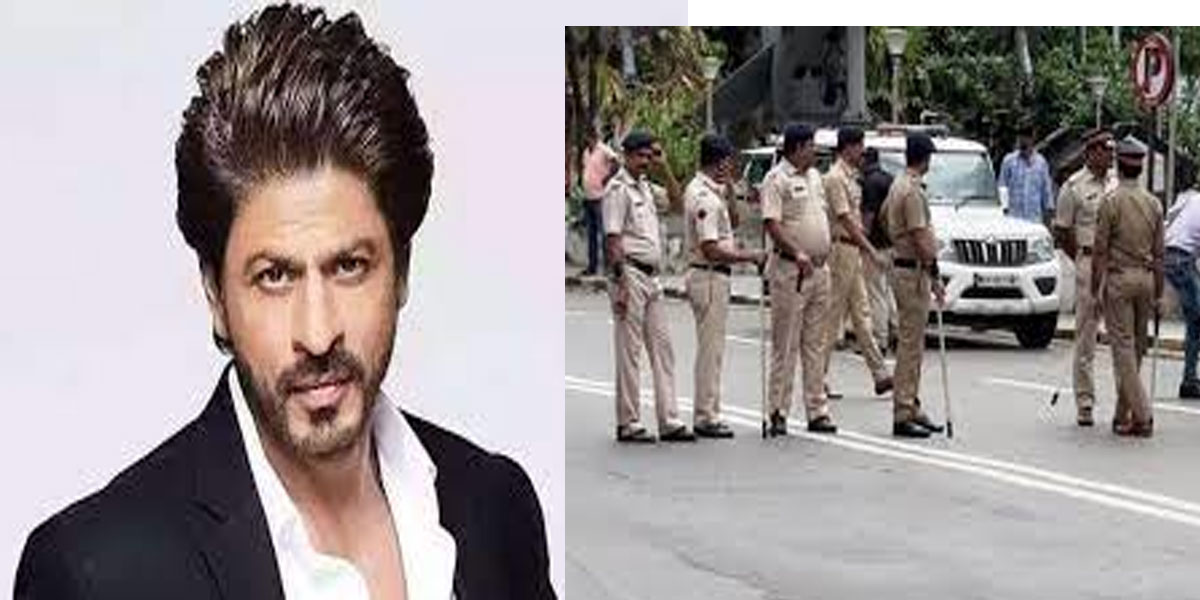 Video Viral: शाहरुख खान के बंगले के बाहर पुलिस ही पुलिस लागई