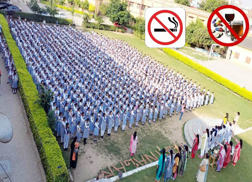 Ghaziabad Drug Free : नशे के विरुद्ध अभियान चलाकर बच्चों को किया जागरूक