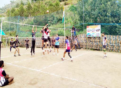 volleyball tournament : भारतीय सेना ने वॉलीबॉल टूर्नामेंट का किया आयोजन