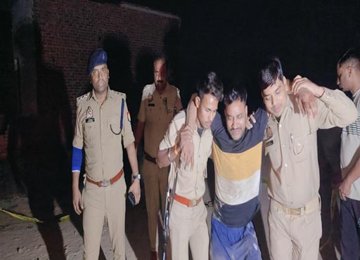 रामगढ पुलिस ने चार गौकशों को मुठभेड के दौरान किया गिरफ्तार