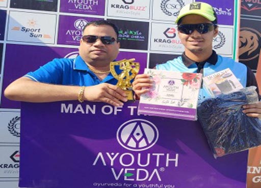 Ghaziabad News:अंकित प्रताप सिंह के शतक से  भवानी यूथ ने जीता मैच