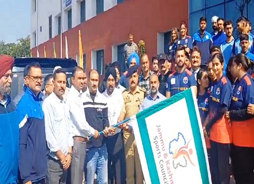 37th National Games: 37वें राष्ट्रीय खेलों में भाग लेने के लिए जम्मू-कश्मीर का दल गोवा रवाना