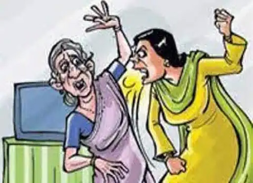 कलयुगी बहू ने सास ससुर ओर अपने पति को पिट पीटकर घर से निकाला बाहर