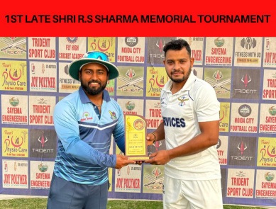 रणजी प्लेयर अंशुल गुप्ता के शतक से क्रिक्षेत्र क्रिकेट क्लब ने जीता दूसरा मैच