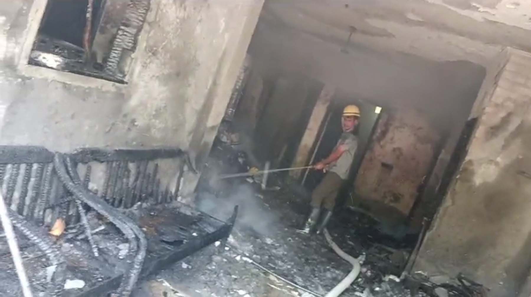 Haryana News: सेक्टर-51 में मकान में भीषण आग से सारा सामान राख