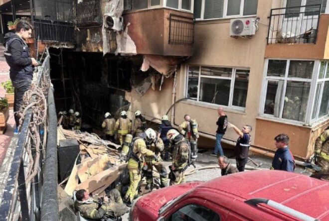 इस्तांबुल के नाइट क्लब में मरम्मत कार्य के दौरान आग लगने से 29 लोगों की मौत