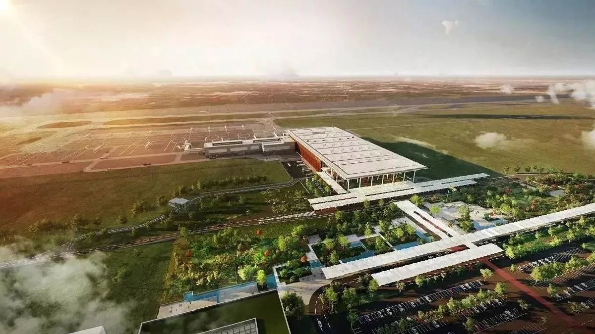 Noida News : नोएडा इंटरनेशनल एयरपोर्ट पर रनवे का काम पूरा
