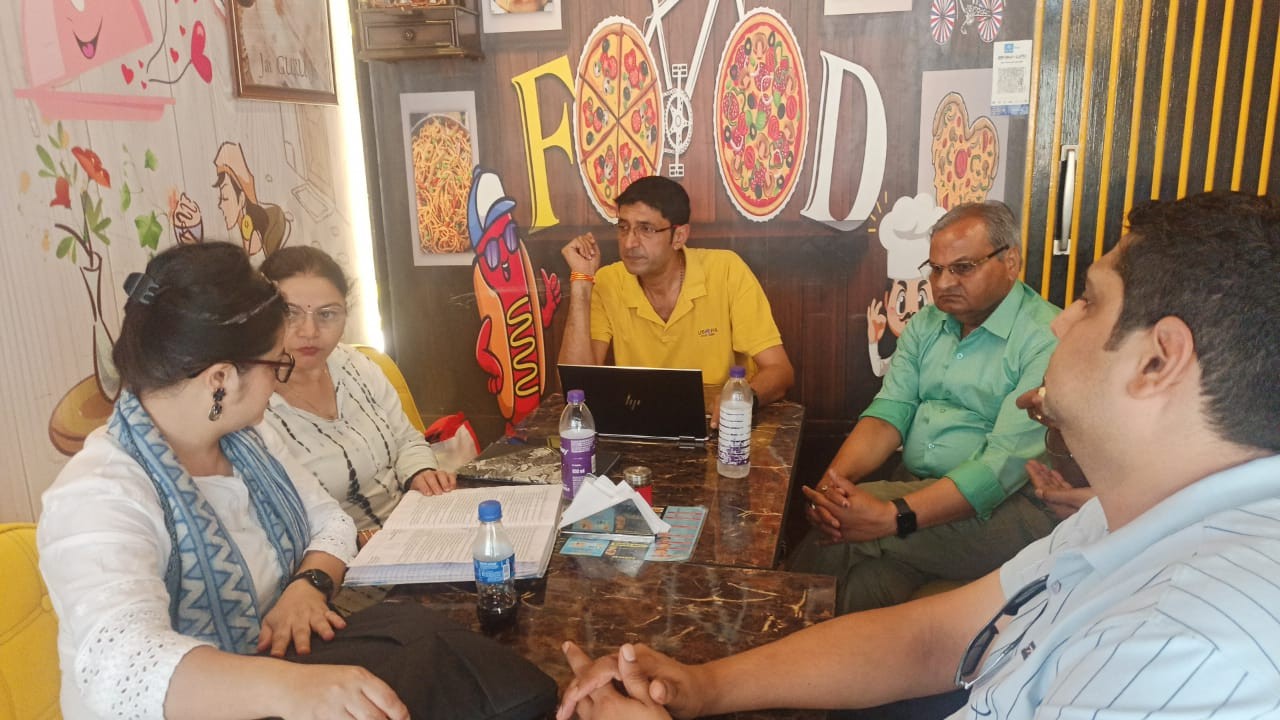 राजनगर एक्सटेंशन में होने वाले कार्यक्रम की रूपरेखा तैयार