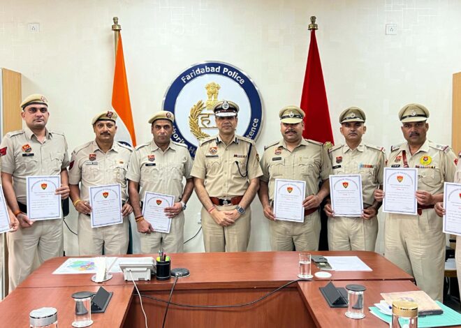 Haryana News: दस पुलिसकर्मी चुने गए हीरो ऑफ द वीक