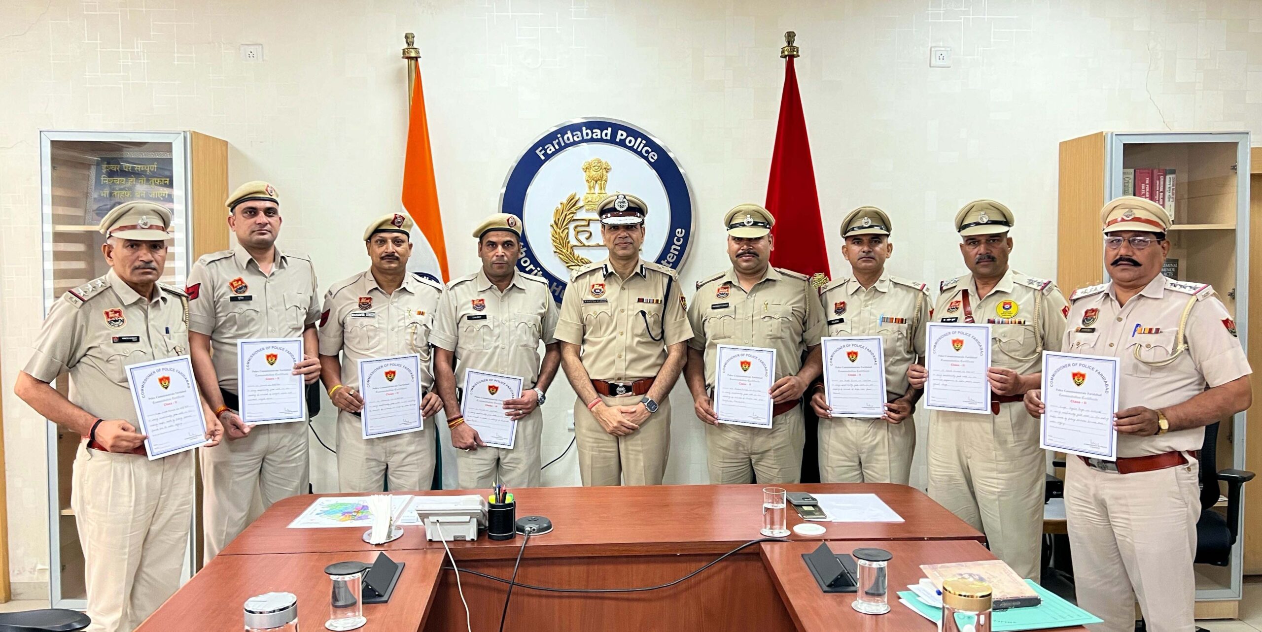 Haryana News: दस पुलिसकर्मी चुने गए हीरो ऑफ द वीक