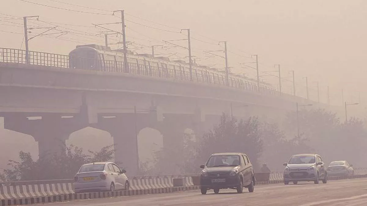 Pollution: यीडा छाया धूल का गुबार, एक्यूआई बढ़ा