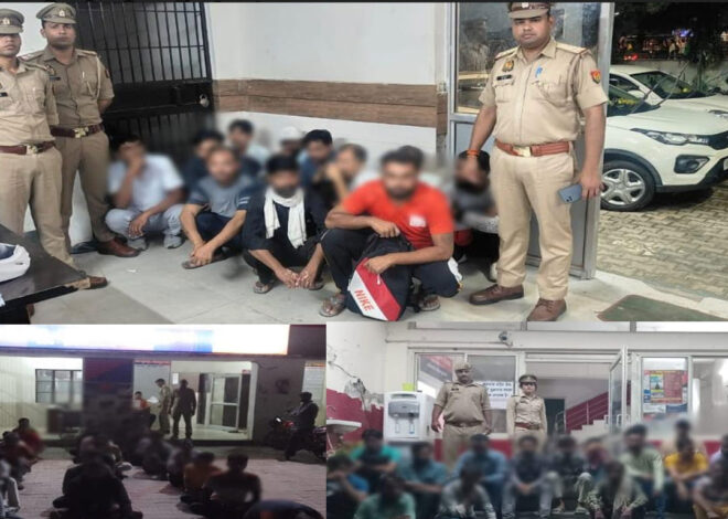 पुलिस ने खुले में शराब पीने वालो के खिलाफ जैसे ही अभियान चलाया तो हाउसफुल हो गए थाने