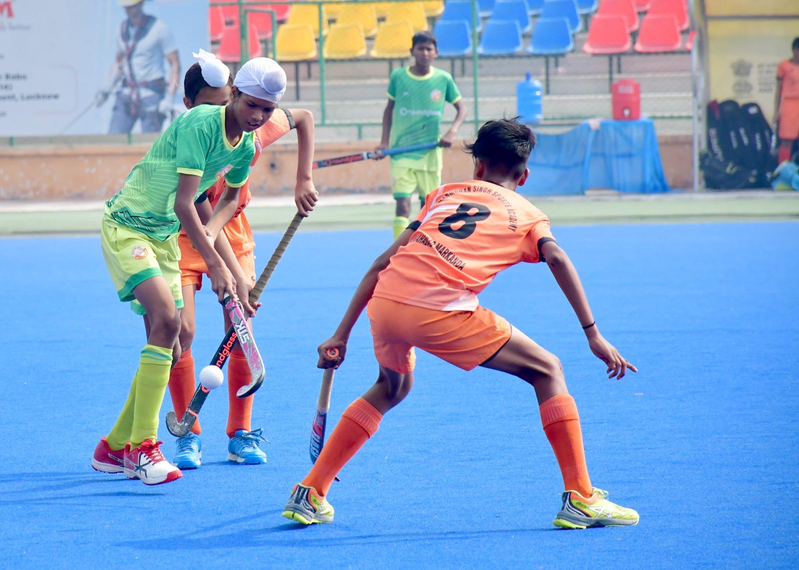 Hockey : यूपी ग्रेस व पंजाब की राउंडग्लास हॉकी अकादमी सेमी फाइनल में