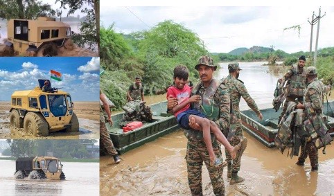 अमृतसर बाढ़ से बचाव अभियान, भारतीय सेना का ATOR N1200 रेस्क्यू ऑपरेशन में उतरा, मिल रही सराहना