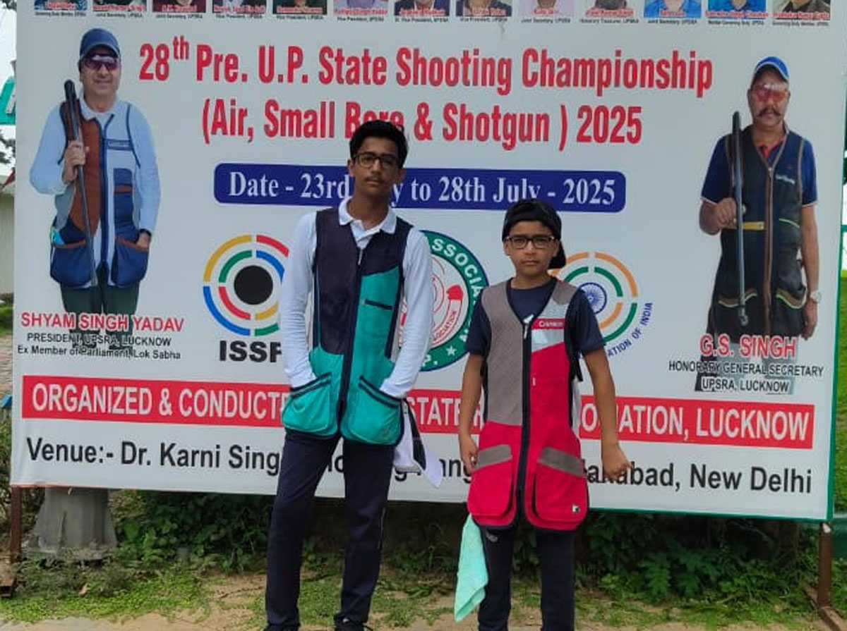 दो भाइयों ने मचाया धमाल, प्री स्टेट शूटिंग चैंपियनशिप में जीते गोल्ड मेडल