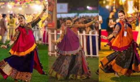 गरबा नाइट में झूमीं बड़ौदा की ‘सबसे खूबसूरत महारानी’, 25,000 करोड़ के आलीशान महल की मालकिन ने सादगी से जीते लाखों दिल