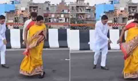 दिल्ली सीएम पहले पिटी अब हाइवे पर चूहा देख चौंक उठीं, सुरक्षा गार्ड हुए सतर्क