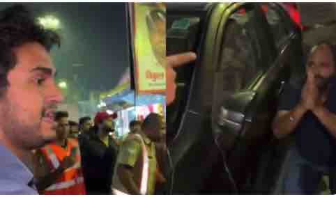 मेरठ: पार्किंग विवाद में बीजेपी नेता ने व्यक्ति को गालियो की बौछार, सड़क पर ही नाक रगड़वाई, हुए गिरफ्तार