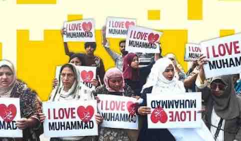 अलीगढ़ में मंदिरों की दीवारों पर ‘आई लव मोहम्मद’ लिखा, हिंदू संगठनों का उग्र विरोध; पुलिस मामले के जांच में जुटी