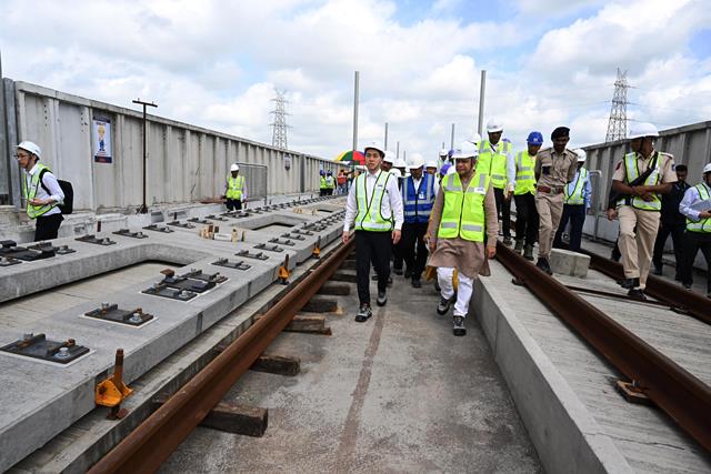 Bullet train station: