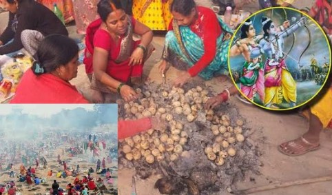 पंचकोशी लिट्टी भांटा की भव्य तैयारी