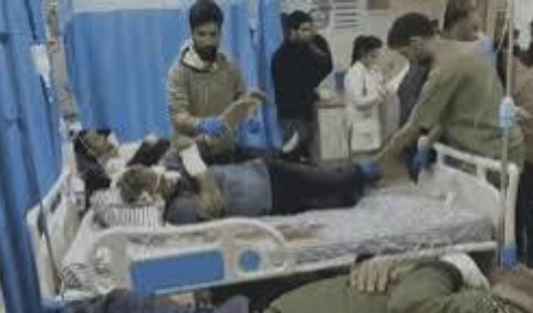 जब्त अमोनियम नाइट्रेट के सैंपल लेते समय हादसा