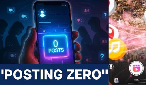 सोशल मीडिया का शोर बढ़ा, पोस्टिंग ज़ीरो’ ट्रेंड ने बदल दी डिजिटल दुनिया