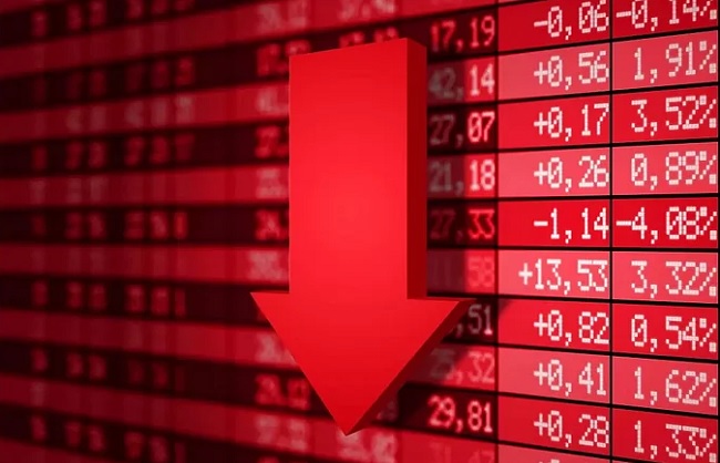 लाल निशान पर बंद हुआ घरेलू शेयर बाजार, सेंसेक्स 331 अंक तक टूटा