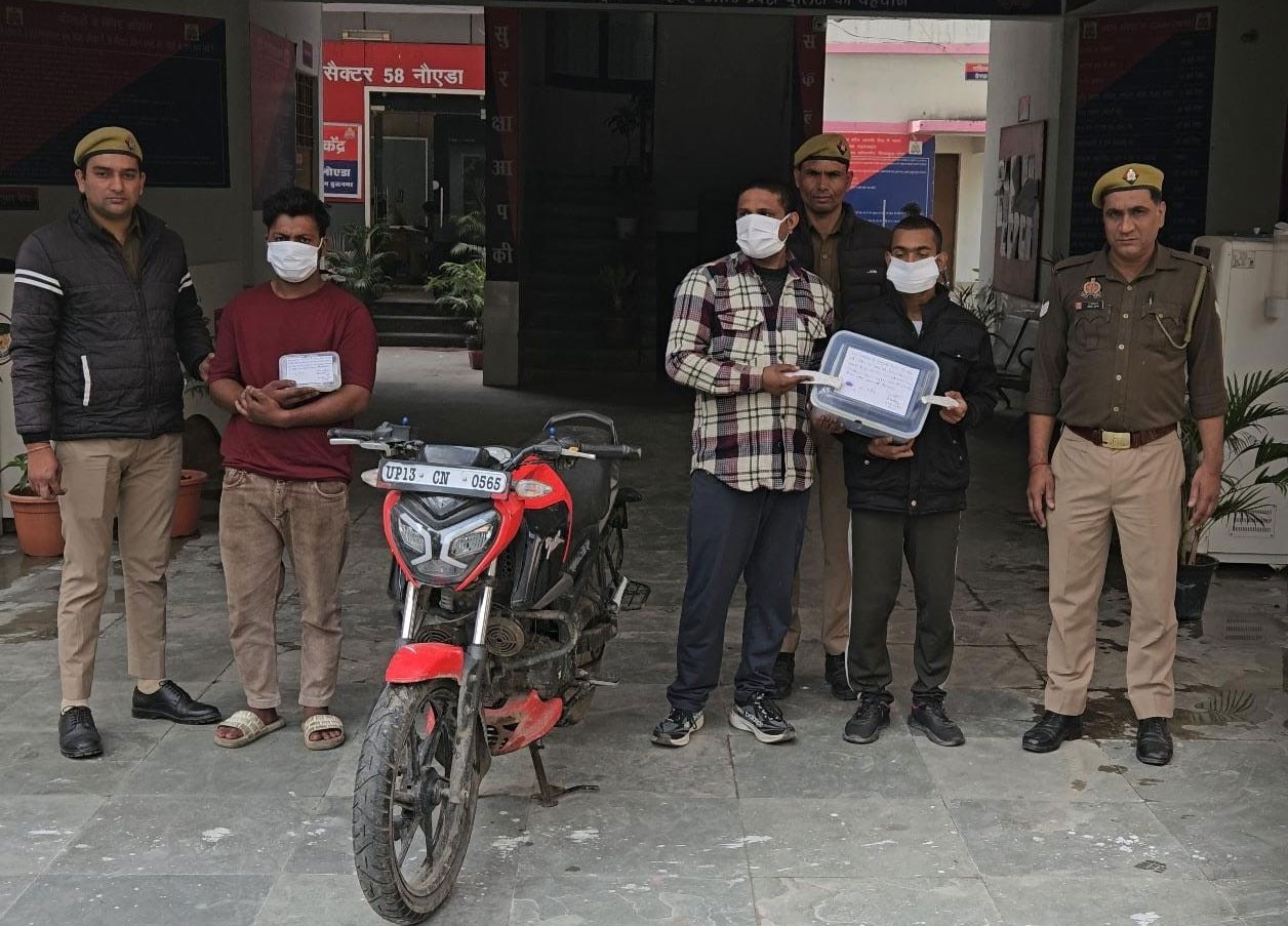 ये ऐसा गिरोह है जो केवल पीजी को करता था टारगेट, 13 मोबाइल बरामद