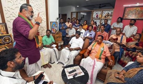 केरल स्थानीय निकाय चुनाव: भाजपा की शाख दाव पर,ध्यान वोट शेयर पर