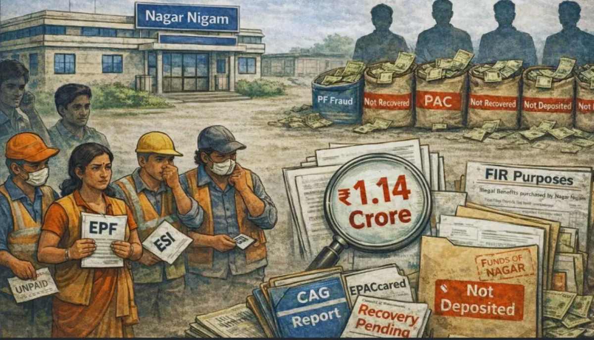 Lucknow Nagar Nigam Scam: लखनऊ नगर निगम में 1.14 करोड़ का EPF-ESI गबन, NSA ने पांच कंपनियों के खिलाफ दी तहरीर, FIR की प्रक्रिया शुरू