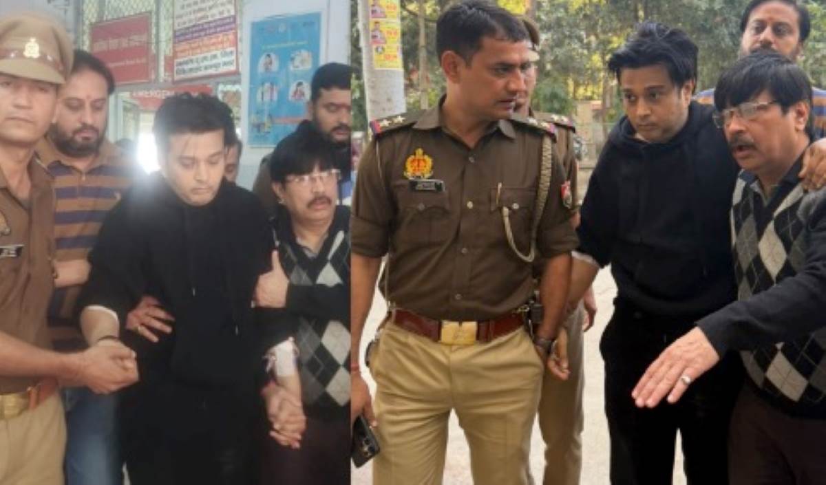 Kanpur Lamborghini accident: शिवम मिश्रा गिरफ्तार, नंबर प्लेट हटाने की कोशिश का नया वीडियो वायरल; पुलिस बोली- यही ड्राइवर थे