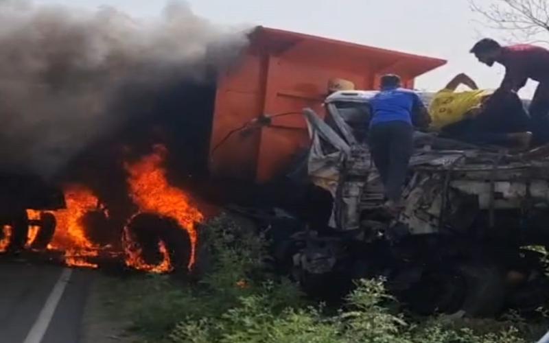 Horrific road accident