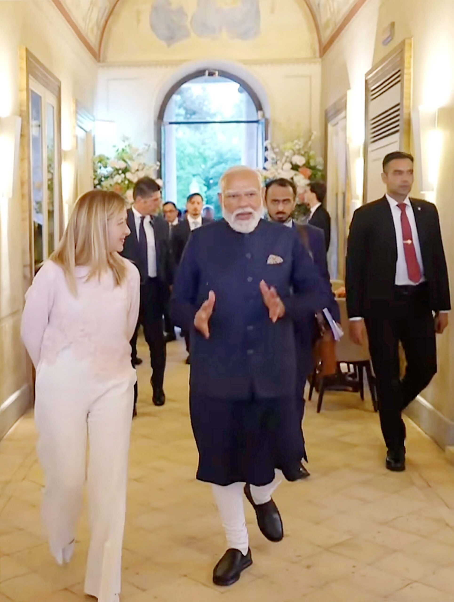 PM Modi's Visit to Italy :