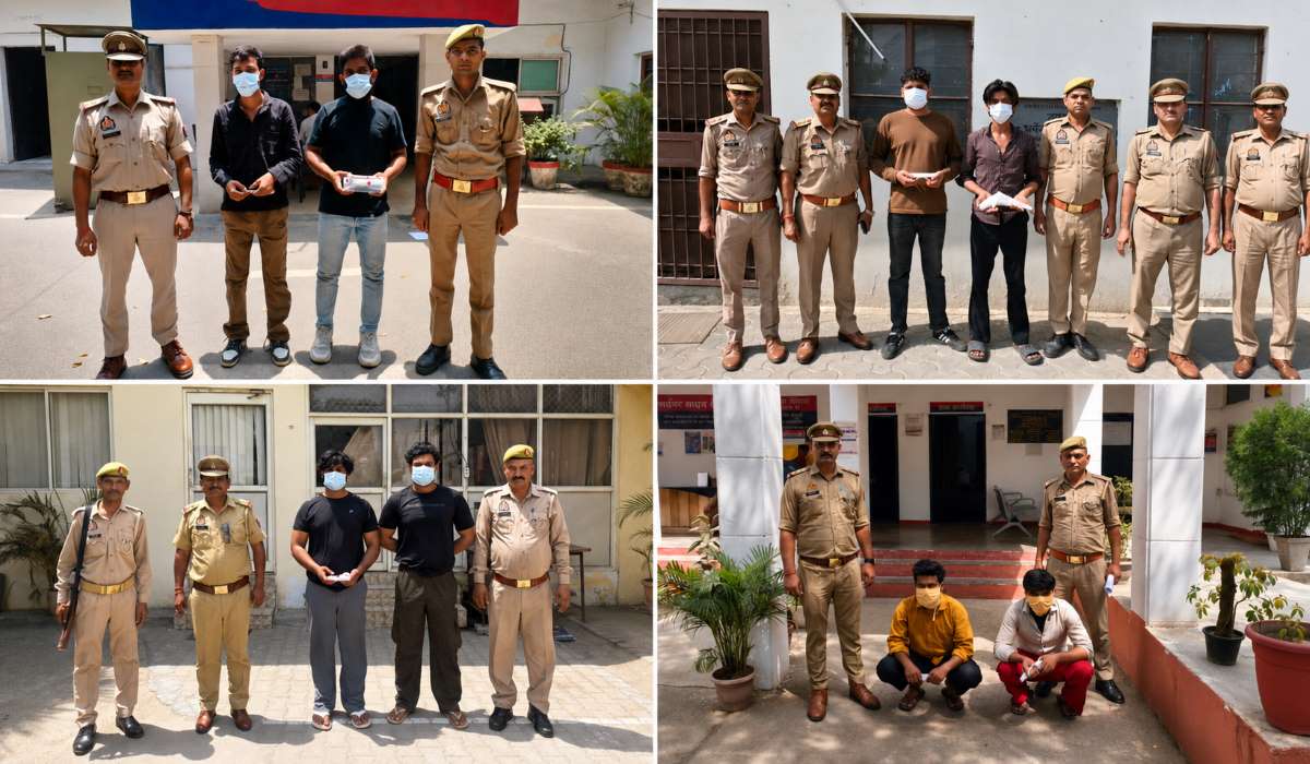 लूट की साजिश नाकाम, फायरिंग के आरोपी दबोचे, स्नैचर गिरोह पर भी शिकंजा कमिश्नरेट पुलिस ने एक ही सप्ताह में दर्जनभर रोकीं वारदातें