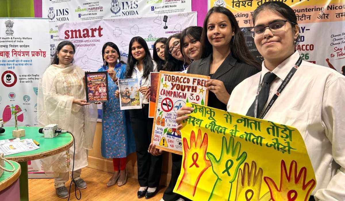 विश्व तंबाकू निषेध दिवस: तंबाकू के दुष्प्रभावों पर दिया जोर, सलाम नमस्ते में जागरूकता कार्यक्रम आयोजित