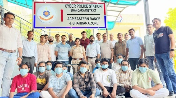 दिल्ली पुलिस ने पकड़ा 8 करोड़ की साइबर ठगी करने वाला इंटरनेशनल गैंग