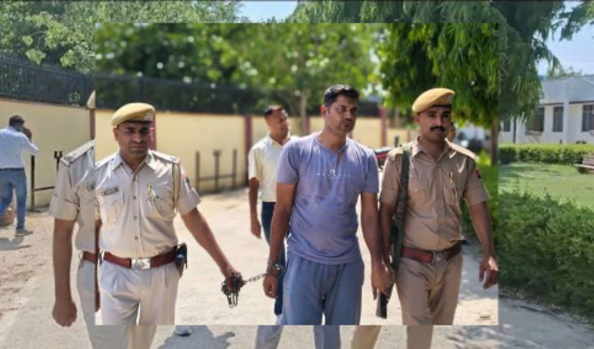 14 साल बाद हापुड़ से पकड़ा गया छात्र नेता हत्याकांड का शार्प शूटर रॉबिन सिंह