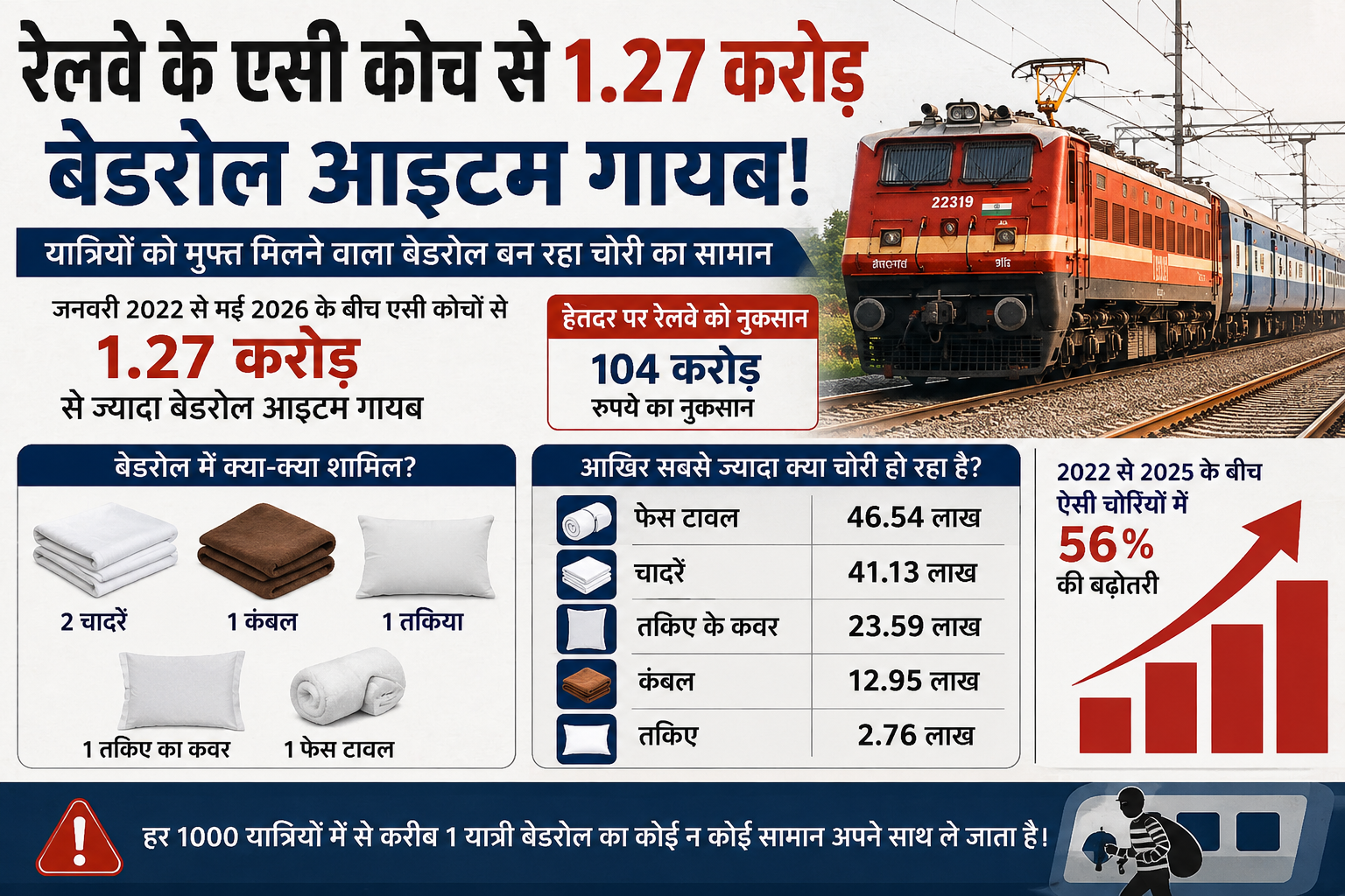 Railway Bedroll Theft