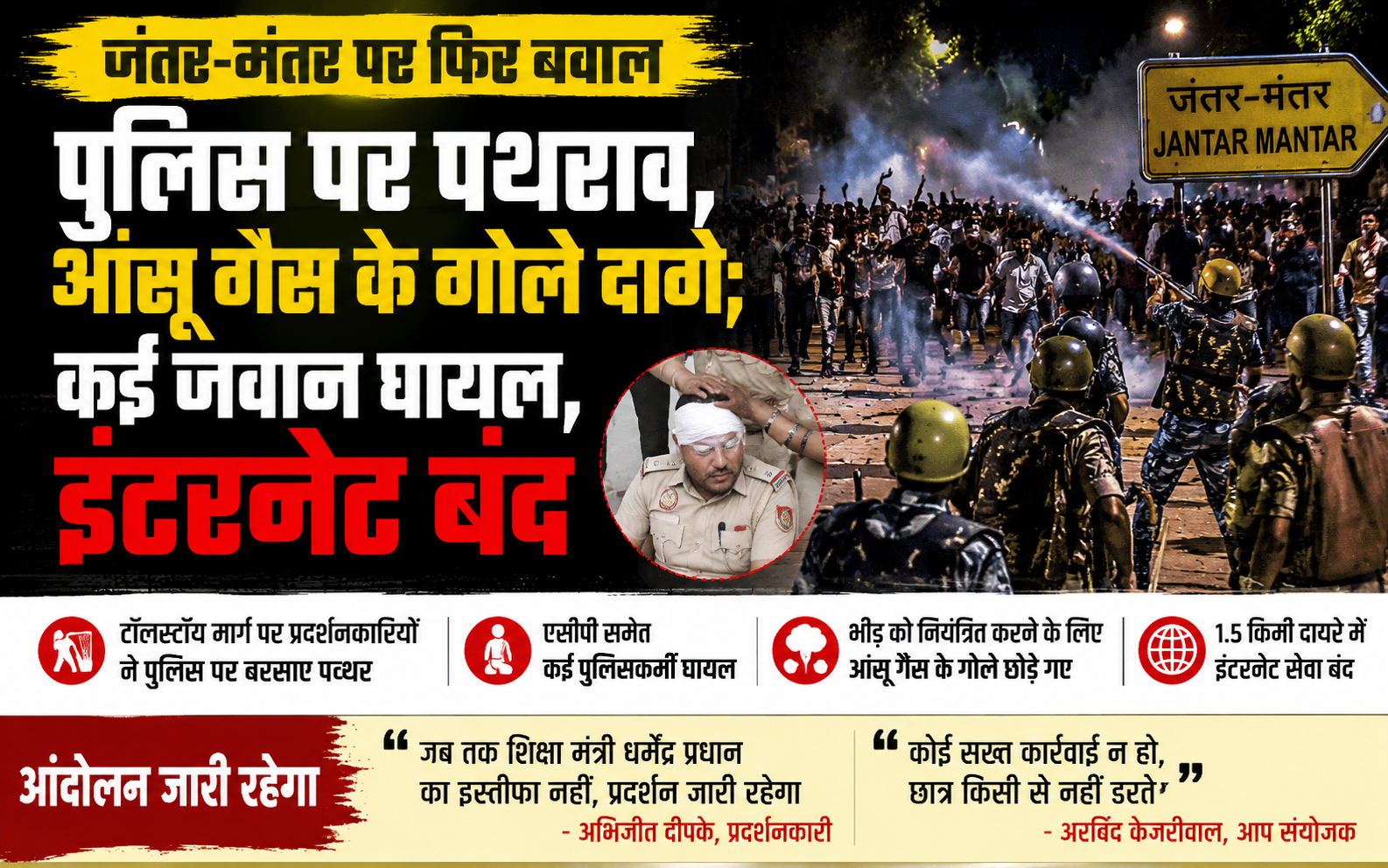 Jantar Mantar demonstration