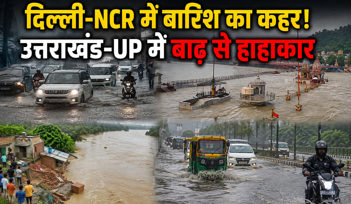 दिल्ली एनसीआर बारिश