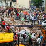 Satya Niketan Building Incident